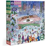 eeBoo New York City Skaters-Puzzle per adulti 1000 pezzi in cartone-Dimensioni x 58,5 cm, PZT118