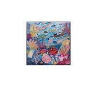 eeBoo Piece and Love Coral Reef 1000 piece square adult Jigsaw Puzzle