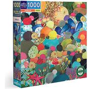 eeBoo Piece and Love Pebbles - Puzzle quadrato per adulti, 1000 pezzi, età 14+ (PZTPEB)