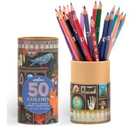 eeBoo Piece & Love: Double-Sided Colored Pencils -Alchemist’s Cabinet - 25pc, 50