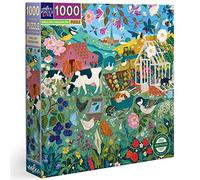 eeBoo- Garden Puzzle Adulto 1000 Pezzi - Il bocage Inglese, PZTEHG