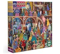 eeBoo- Piece&Love Masquerade-1000 pc Alchemist's Masquerade Adulti Puzzle 1000 Pezzi in Cartone Riciclato e Inchiostro vegetale-Dimensioni 58,5 x 58,5 cm, PZT110