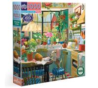eeBoo- Piece&Love: Springtime Kitchen-1000 pc Cucina in Primavera Puzzle Adulto 1000 Pezzi in Cartone Riciclato E Inchiostro Vegetale, PZT116