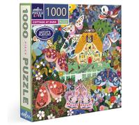 eeBoo Cottag At Dusk-Puzzle 1000 Pezzi Catturando La Delicatezza Della Natura-Dimensioni x 58,5 cm, PZT511