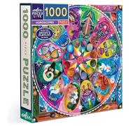 Eeboo - Puzzle da 1000 pezzi Oroscopo - Puzzle per adulti 1000 pezzi in cartone - Dimensioni del puzzle 58,4 cm x 58,4 cm