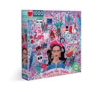 eeBoo- Frida Kahlo Puzzle, Multicolore, PZTVLV