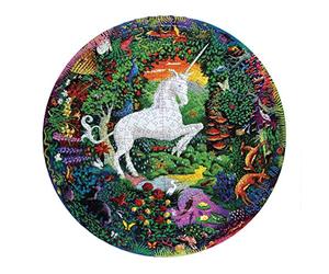 eeBoo - Puzzle rotondo, Multicolore (pzfung)