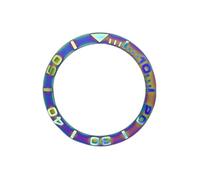 EEEBLBXNQ 1 inserto for lunetta in ceramica goffrata da 38 mm, diametro interno 30,5, quadrante 40, accessorio di ricambio orologio(07)