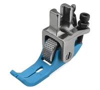 EEEBLBXNQ 1 Piedino pressore a Rullo Stretto for Macchina da Cucire Industriale a Punto Annodato con ago Singolo, Ruota dentata in plastica(B Diamond Wheel)