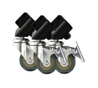 EEEBLBXNQ 3 Pezzi/Lotto 2 Pollici 22 mm/25 mm Telaio for Lampada Fotografica Ruota Girevole Universale C-Frame Manicotto da Studio con Freno in Acciaio Inossidabile(Plug-25mm)