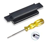 EEEKit Connettore a 72 Pin per NES Sostitutivo, Ricambio Riparazione Console con Cacciavite da 3,8mm per Nintendo 8-Bit Entertainment System