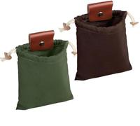 EEEKit Custodia per Foraggiamento in Tela per Escursionismo, 2 PCS Borsa da Foraggiamento in Tela, Borsa da Foraggiamento per Funghi, Borsa da Cintura per Campeggio, Escursionismo