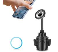 EEEKit Supporto magnetico per cellulare da auto, braccio regolabile 10,2-12,4 cm, universale compatibile con iPhone 17/16/15/14/13 serie e tutti gli smartphone