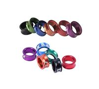 EEfpxwtz Gli Uccelli chiudono Le Gambe, Fasce for Zampe for Uccelli in Alluminio Chiuse for pappagalli piccioncini Uccellini 4 mm 100 Pezzi