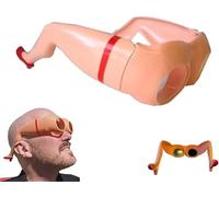 Eeiiey Occhiali da sole per gambe e glutei, occhiali divertenti per adulti, divertenti occhiali per feste in maschera, regalo per bavaglio, a forma di gamba, regalo per uomo e donna (1 pezzo)
