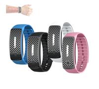 EEJBYTDI Slimpulse, Slimpulse Ultrasonic Wristband, Slim Pulse Wristband Braccialetto elettronico antizanzare a ultrasuoni (4 Pieces)