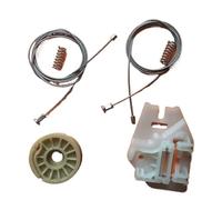 Eejghfwq Alzacristalli Alzavetro PER BMW PER X5 2001-2006 E53 KIT DI RIPARAZIONE DEL REGOLATORE FINESTRINO POSTERIORE DESTRO CON GUIDA IN PLASTICA
