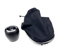 Eejghfwq Leva Pomello Cambio Per Chevrolet Per Chevy Per Cruze 2009-2012 MT Pomello Del Cambio Per Auto A 5 E 6 Marce Leva Cambio Cuffia Cambio Copri-cuffia Manopola Cambio Auto(5 Speed Black line)