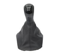 Eejghfwq Leva Pomello Cambio Per Skoda Per Octavia A5 MK2 Per A6 Berlina Combi Dal 2004 Al 2008 Pomello Del Cambio Leva Del Cambio Cuffia Copri-cuffia Manopola Cambio Auto(B0124 5 Speed)