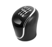 Eejghfwq Leva Pomello Cambio Per Ssangyong Per Actyon Per Korando Pomello Cambio A 6 Marce Leva Del Cambio Manuale Per Auto Con Testa A Leva Manopola Cambio Auto(Black)