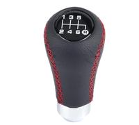 Eejghfwq Leva Pomello Cambio Pomello Cambio A 6 Velocità Universale Per Auto Veicolo Leva Del In PU Con 3 Tubi Universale Manopola Cambio Auto(A)