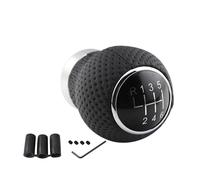 Eejghfwq Leva Pomello Cambio Pomello Cambio Universale In Pelle PU A 5/6 Velocità Testa Cambio Manuale Per Auto Di Ricambio Testa Modificata Manopola Cambio Auto(6 Speed)