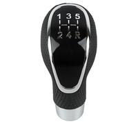 Eejghfwq Leva Pomello Cambio Pomello Del Cambio Universale In Pelle A 5 Velocità Per Auto Leva Del Cambio Automatica Con 3 Adattatori Manopola Cambio Auto