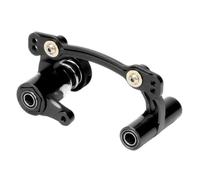eejinwen 1Set AR340073 Bellcrank in Alluminio Cremagliera Servo Hron Set Composito for Arrma 1/7 for Mojave 1/8 for KRATON 6S Rc(Zwart)