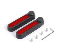 eejinwen for Seg-Way for Scooter Elettrico Nin-ebot F2/F2 Plus/F2 PRO Kickscooter, Guscio Protettivo, copriruota di Sicurezza, Strisce Riflettenti, Parti di Ricambio(Rood)