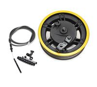 eejinwen Mozzo Ruota Anteriore G30 for Monopattino Nin-ebot Max G30D G30LP con Motore e Freno a Tamburo, Parti di Montaggio in Lega di Alluminio(Hub Brake Bable)