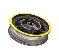 eejinwen Mozzo Ruota Anteriore G30 for Monopattino Nin-ebot Max G30D G30LP con Motore e Freno a Tamburo, Parti di Montaggio in Lega di Alluminio(Only Whell Hub)