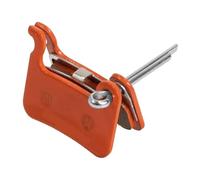eejinwen Pastiglia Freno a Disco for Monopattino Elettrico Ino-Kim Ox OXO for su-per for Hero Eco Plus, Freni MTB Semi-Metallici in Resina, Parte di Ricambio(Orange)
