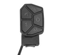 eejinwen Pulsante di Controllo Integrato for Scooter Elettrico, 7 funzioni, 6 Pin, Testa Impermeabile for Interruttore indicatori di direzione Sinistro/Destro/clacson/fari