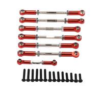 eejinwen Tirante Completo for Auto RC 1/10, Parti di aggiornamento Adatte for Pick-up tra-XXAS Ford Raptor R F150 4X4(Rood)