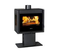 EEK A+ Stufa a legna 3 dischi Panorama Design Prity PM3L-TV - 13 Kw