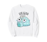 loo - Gioco di Parole a Forma di Igloo Divertente Felpa