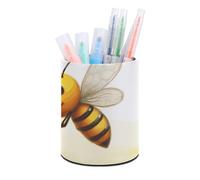 Eekstdbn Bee Love Honey Portapenne estetico per scrivania, elegante decorazione per ufficio, accessori da scrivania e organizer per spazio di lavoro per casa, ufficio