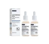 Eelhoe - 2pack Lactobionic Acid Serum, Zero Pore Instant Perfection Essence, Wrinkle Reducing Essence, Anti-aging Skin Facial Oil, Lactic Acid for Fac