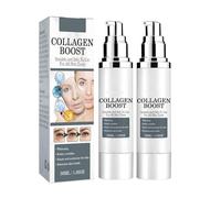EELHOE Collagen Boost siero anti-invecchiamento, siero antirughe, Young Again anti-invecchiamento, collagene boost per viso con acido ialuronico, booster di collagene per viso, 2 pezzi