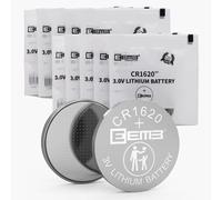 EEMB 10 PACK CR1620 Batteria 3V al litio Batteria a bottone a moneta 1620 Batteria ECR1620, DL1620 per orologio, portachiavi calcolatrice telecomando auto telecomando gioco mobile giocattoli