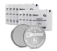EEMB 10 PACK CR2032 Batteria 3V al litio Batteria a bottone a moneta 2032 Batteria DL2032 ECR2032 LM2032 per telecomandi orologi calcolatrici campanelli dispositivi medici schede madri di computer