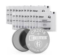 EEMB 20 PACK CR2016 Batteria 3V al litio Batteria a bottone a moneta 2016 Batteria ECR2016 DL2016 LM2016 per chiavi FOB auto orologi calcolatrici apriporta garage giocattoli luci a LED console