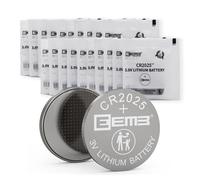 EEMB 20 PACK CR2025 Batteria 3V al litio Batteria a bottone a moneta 2025 Batteria per chiavi FOB, calcolatrici, contamonete, orologi, cardiofrequenzimetri, monitor del glucosio e altro ancora