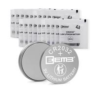 EEMB 20 PACK CR2032 Batteria 3V al litio Batteria a bottone a moneta 2032 Batteria DL2032 ECR2032 LM2032 per telecomandi orologi calcolatrici campanelli dispositivi medici schede madri di computer
