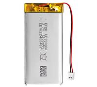 EEMB 3.7V 1200mAh 703060 Batteria Lipo Batteria ricaricabile agli ioni di polimero di litio con connettore JST-Assicurarsi che la polarità del dispositivo corrisponda alla batteria prima dell'acquisto