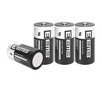 EEMB 4 pcs ER34615 D 3.6V Batteria al litio ad alta capacità Li-SOCL₂non ricaricabile LS-33600 SB-D02 XL-205F per macchina di stampaggio ad iniezione da stampa contatore di elettricità reale ETC