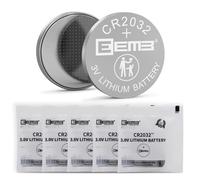 EEMB 5 Pack CR2032 Batteries 2032 Battery 3V Lithium Coin Cell Battery 3V 240mAh 2032 Long Life Batteries for IOT Car Remote Control Key Fobs Air Tags Watches and Electronic Labels Shelf