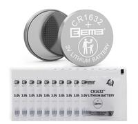 EEMB Confezione da 10 batterie al litio CR1632 da 3 V CR 1632 Li-MnO₂ batteria a bottone ECR1632, DL1632 per orologio, portachiavi, occhiali da lettura a LED, calcolatrice, torcia a LED, giocattoli
