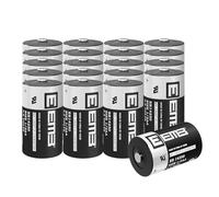 EEMB Confezione da 20 batterie al litio ER14250 1/2AA 3,6 V, non ricaricabili, a lunga durata, per automazione domestica, allarmi e altro