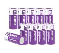 EEMB CR123A Batteria al litio 3V CR17345 non ricaricabile Batteria CR123 Alte prestazioni con protezione PTC per fotocamere Torcia giocattolo Allarme Sensori intelligenti e altro(10)